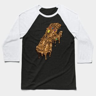 Melted Infinity Gauntlet Baseball T-Shirt